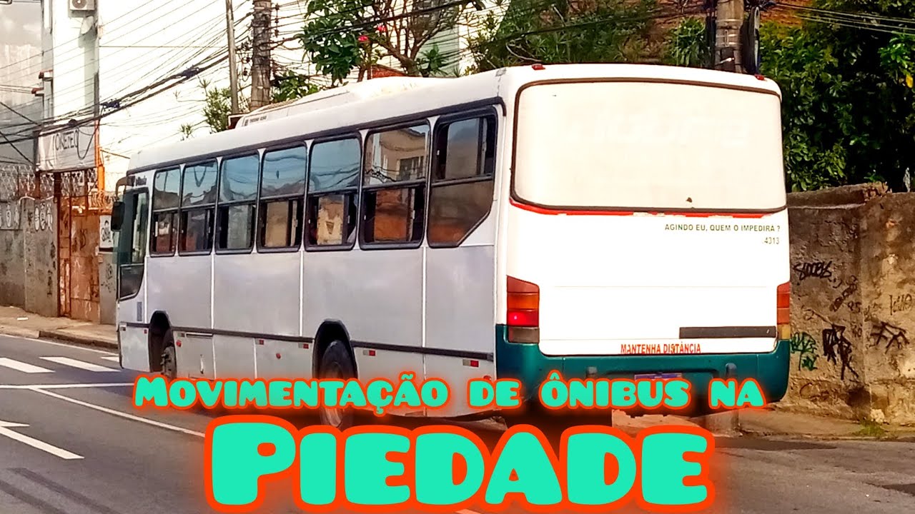 Movimentação de ônibus na Piedade (COM DIREITO A RELÍQUIAS)