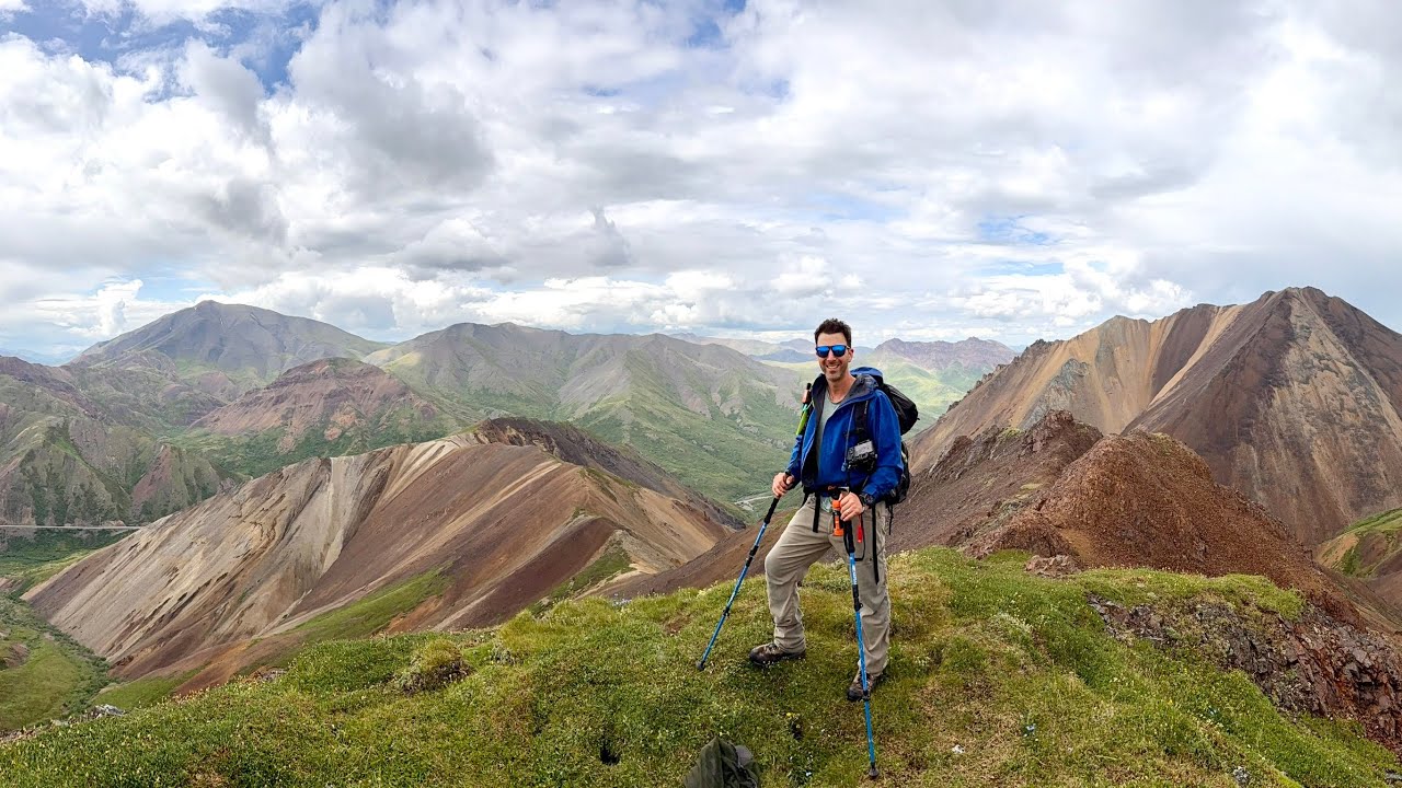 Denali's Igloo and Cathedral Mountains - Alaska Backcountry Hiking