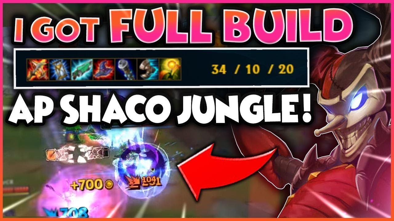 I GOT FULL BUILD AP SHACO JUNGLE!