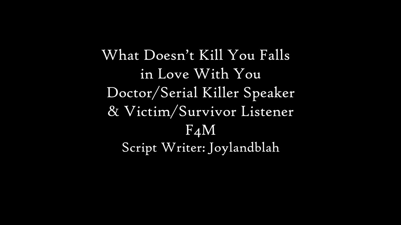 What Doesn't Kill You Falls in Love With You | F4M | Yandere ASMR Roleplay