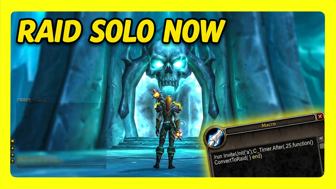 How to Enter a Raid Solo in WotLK WITHOUT a Full Group - Step-by-Step