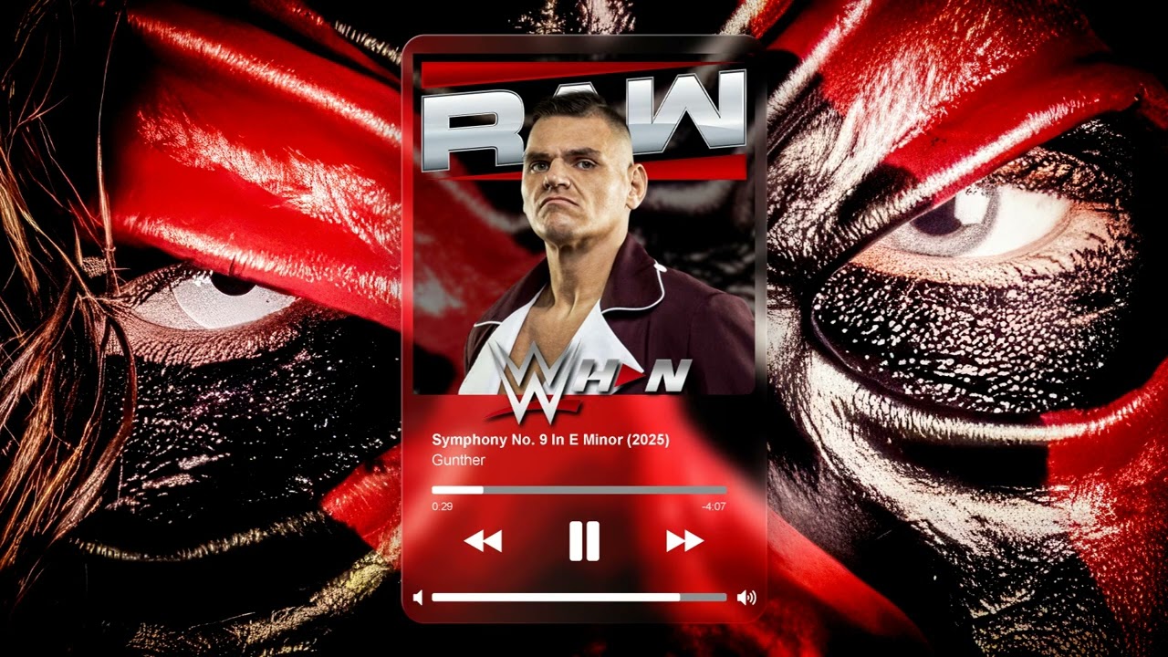 WWE: Gunther - Symphony No. 9 In E Minor (2025) [Entrance Theme] + AE (Arena Effects)