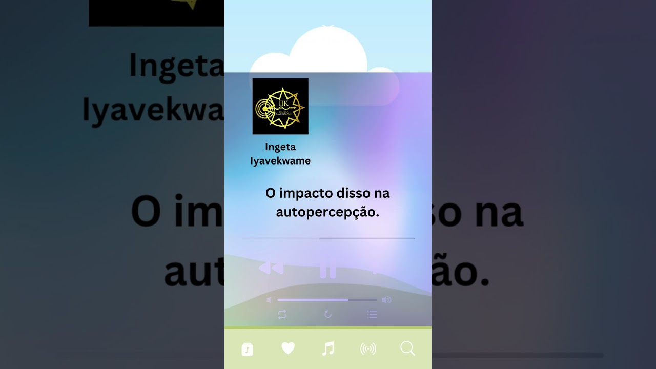 O Impacto disso na Autopercepcao