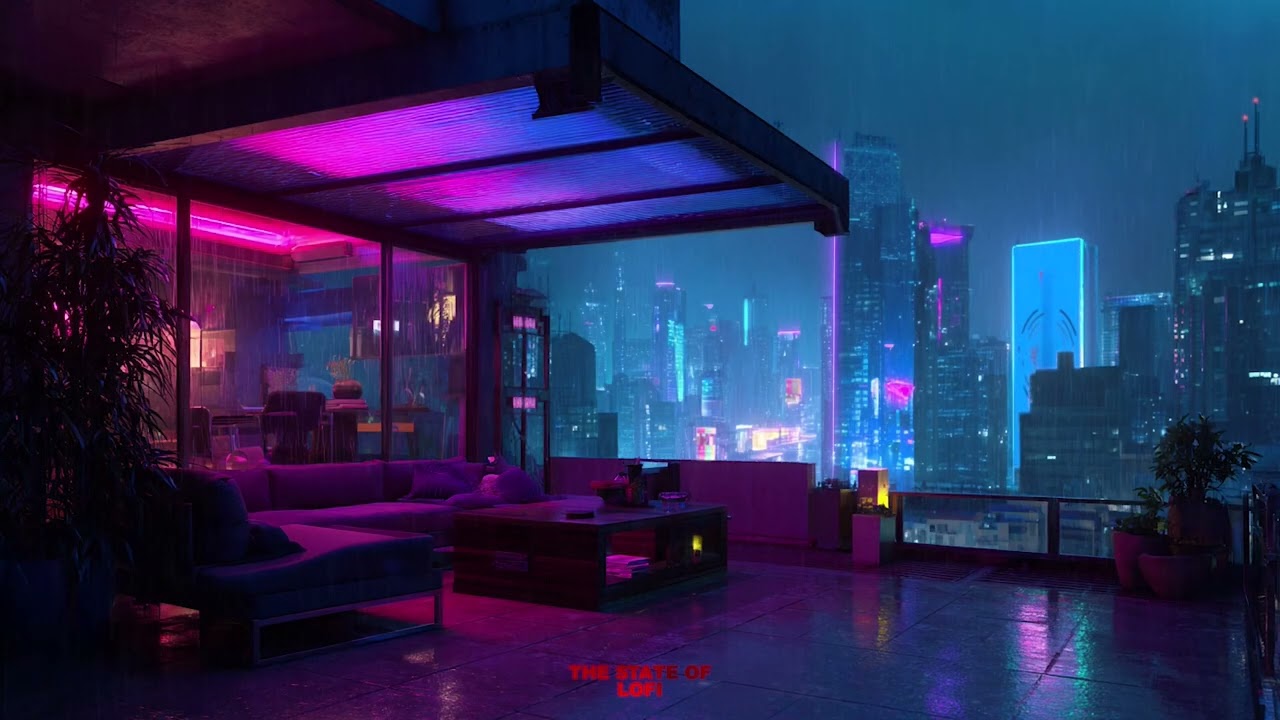 Lofi Chill Hip Hop for Tranquil Tokyo Rooftop Evenings ~ Cozy Ambience & Emotional Healing