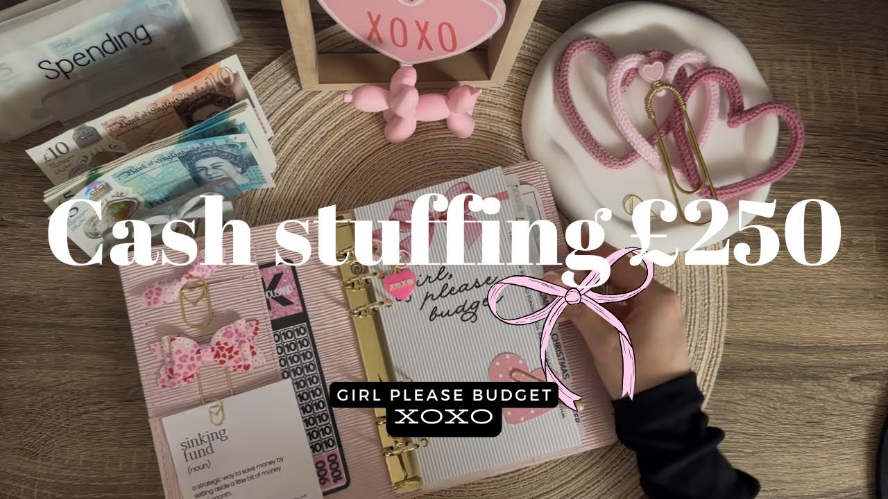 Cash Stuffing UK | February 2025 Week 8 | a lot going on!!!