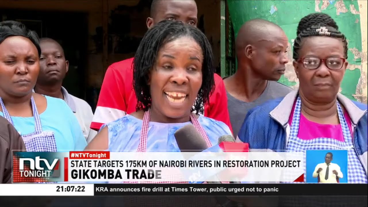 Traders at Gikomba Market protest government’s Nairobi River reclamation, new market plans