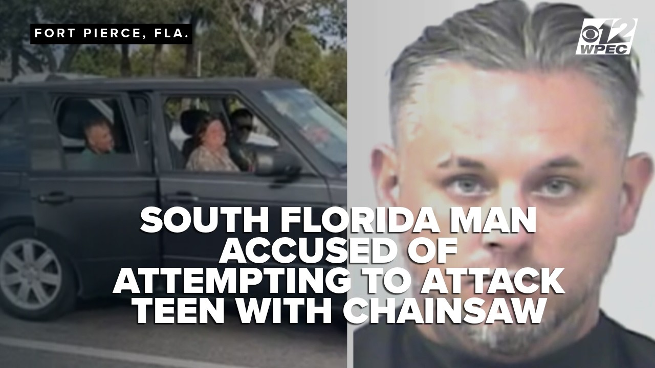 Florida man accused of chainsaw attack during ICE protest, police say