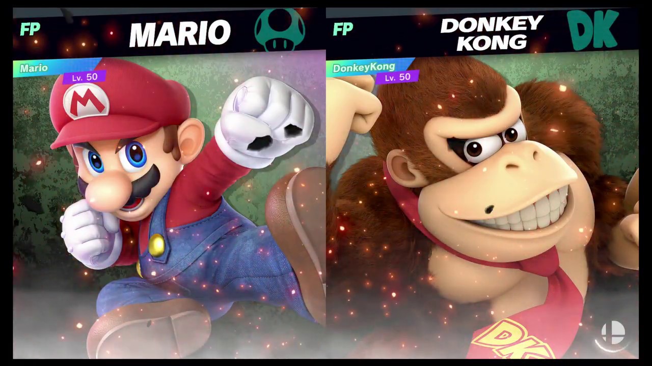 Super Smash Bros Ultimate Amiibo Fights Request #684 Mario vs DK