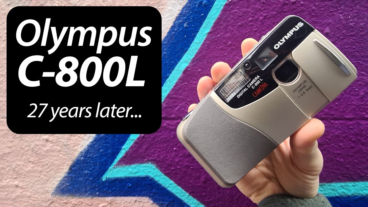 Olympus CAMEDIA C-800L: 27 YEARS later! RETRO review