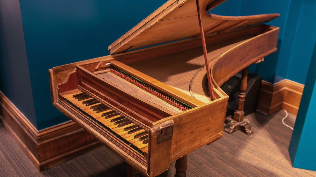Bach Duetto II for harpsichord BWV 803