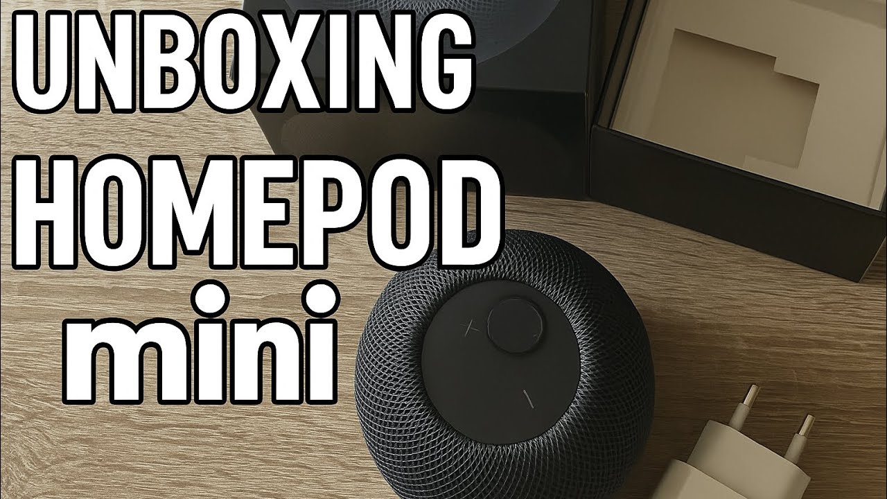 Unboxing Apple HomePod mini