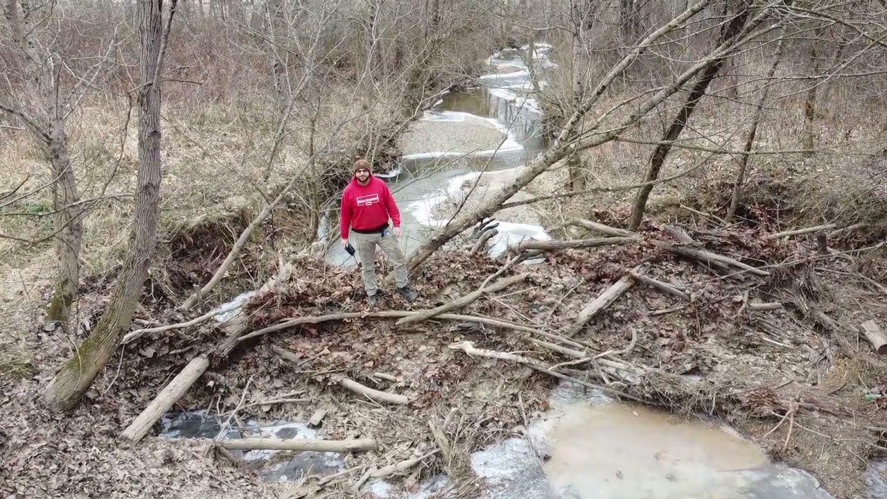 Clearing a log jam