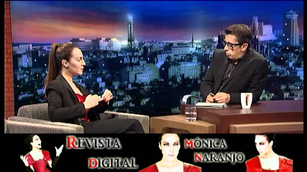 Mónica Naranjo en Buenafuente - Presentando ''Madame Noir'' 1ra Parte