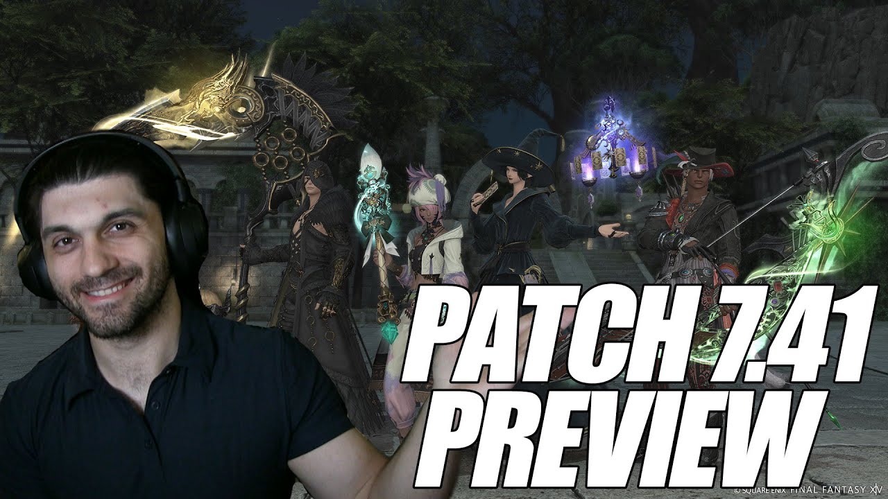 New Relics! - FFXIV Patch 7.41 Date & Image Previews