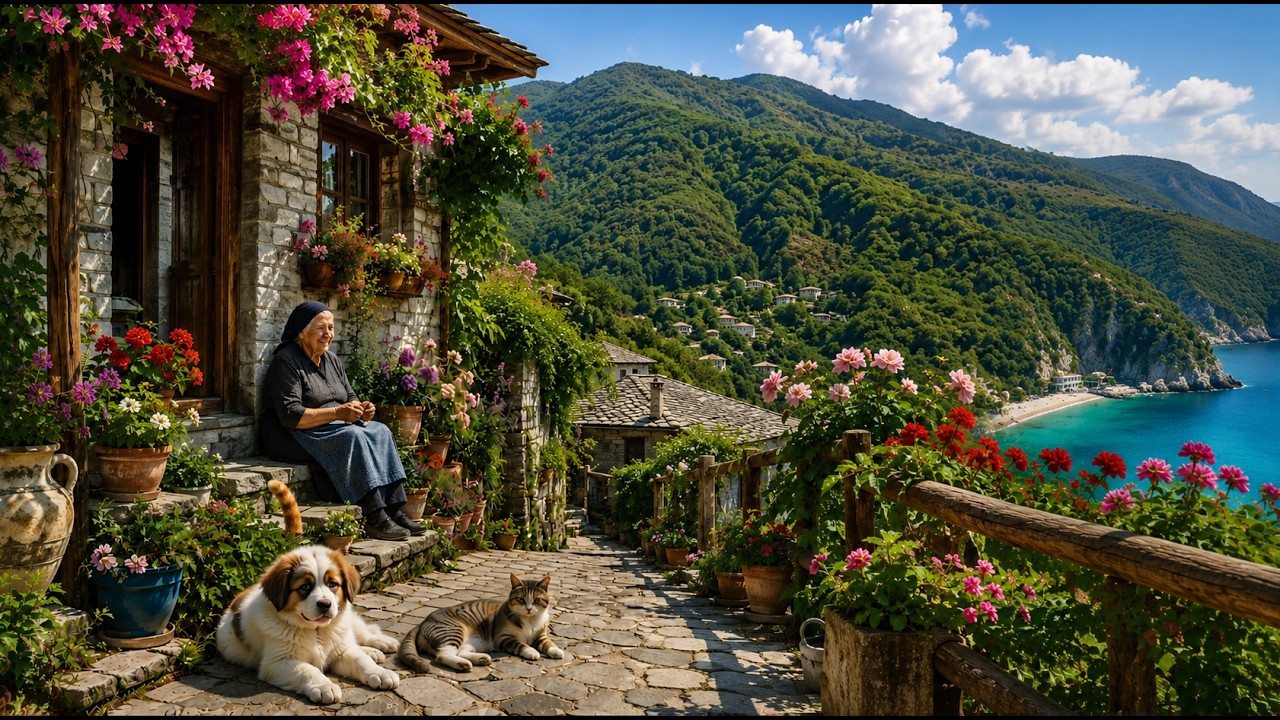 This Tiny Greek Village Has Everything &mdash; Stone Houses, Beaches, and No Crowds