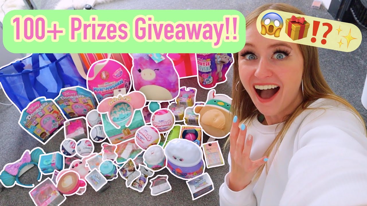 GIANT 10 MILLION GIVEAWAY WITH 100+ PRIZES!!!😱🎁✨⁉️*5 WINNERS!!🥳* (doorables, mixies, fidgets etc!)