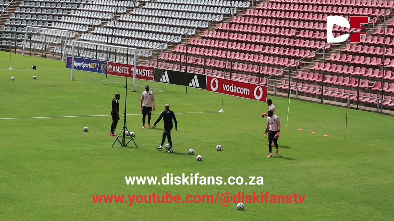 #BetwayPrem | Orlando Pirates goalkeepers training at Rand Stadium | Johannesburg 
