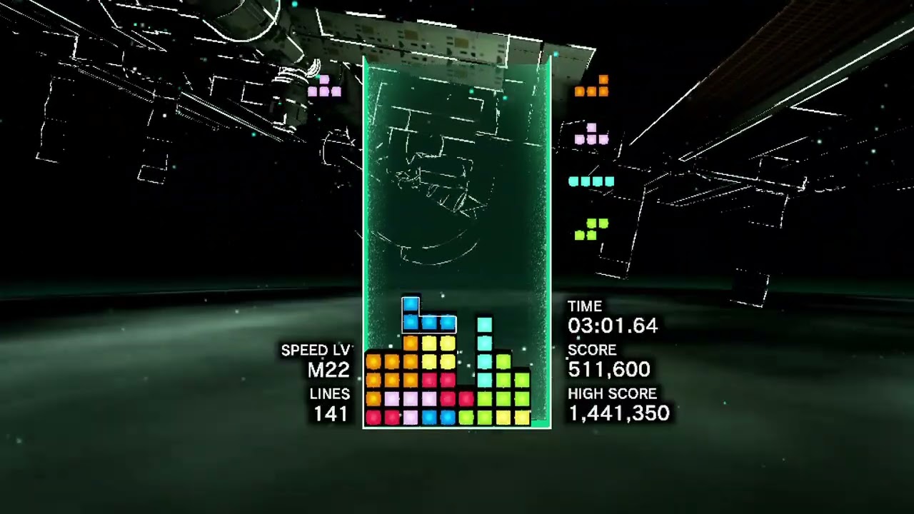 [Tetris® Effect Connected] Master CLEAR, M22-30 (300 lines)