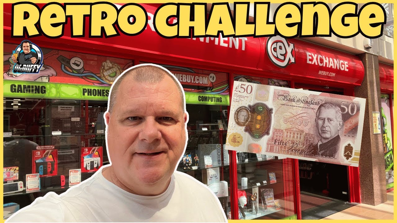 CEX CHALLENGE - How Many RETRO Games for £50 ?