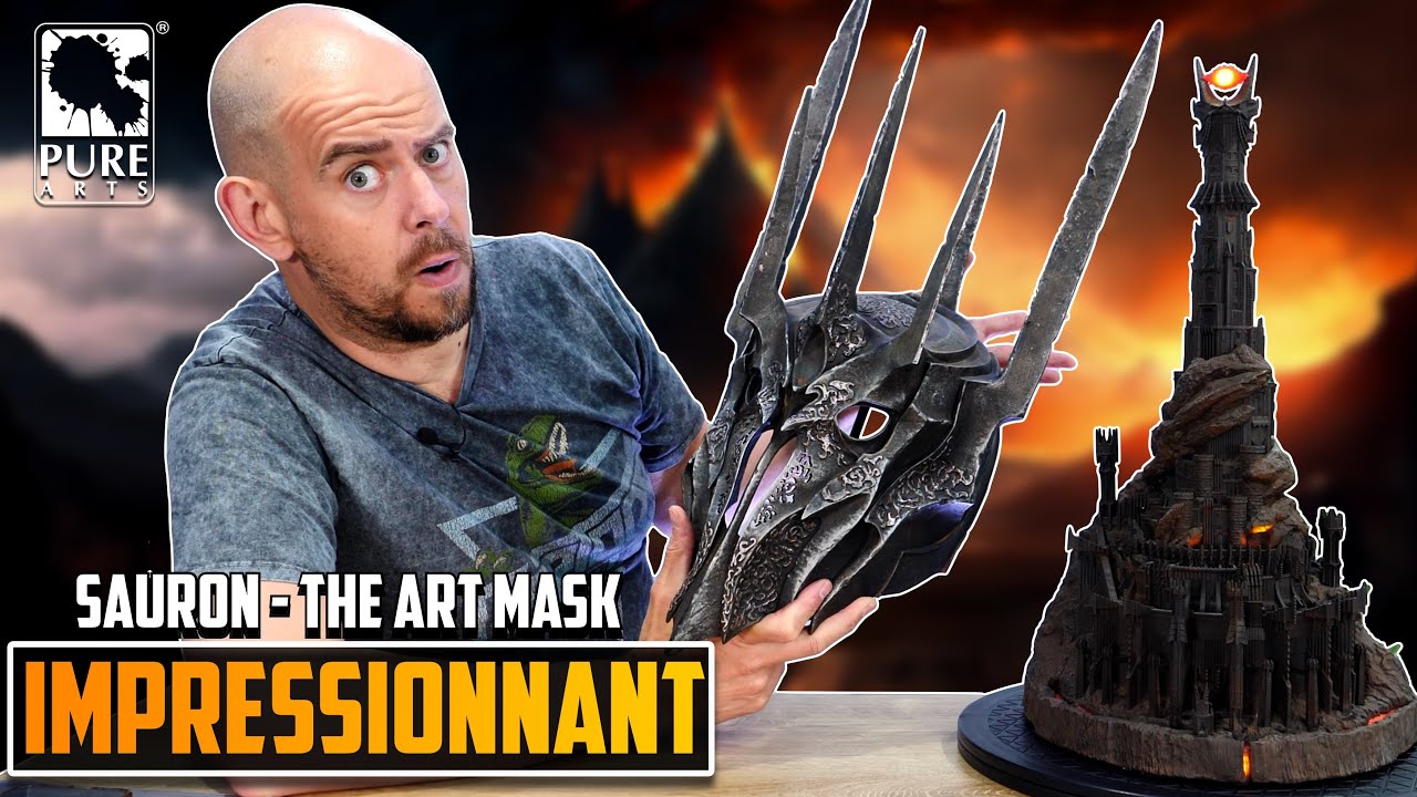 IMPRESSIONNANT Cet ART MASK De SAURON Par Pure Arts !