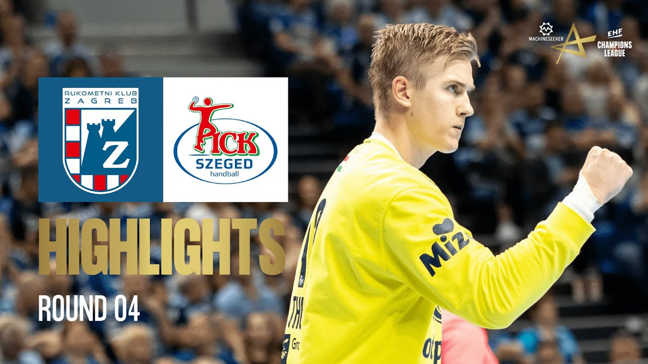 HC Zagreb 🆚 OTP Bank - PICK Szeged | Round 4 | Machineseeker EHF Champions League 2024/25