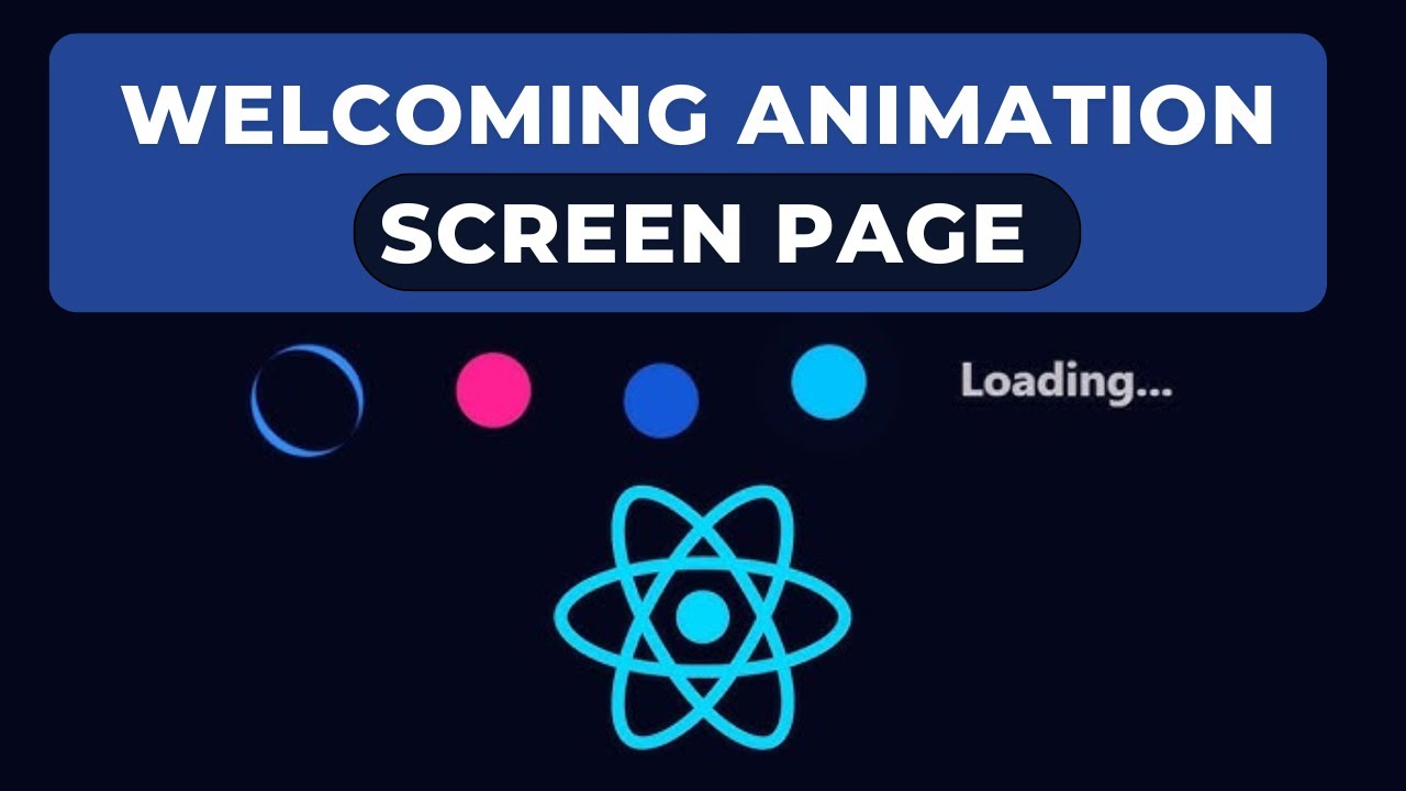 Create Stunning React Welcome Animation | First-Time Visitor Intro Screen (Full Tutorial)