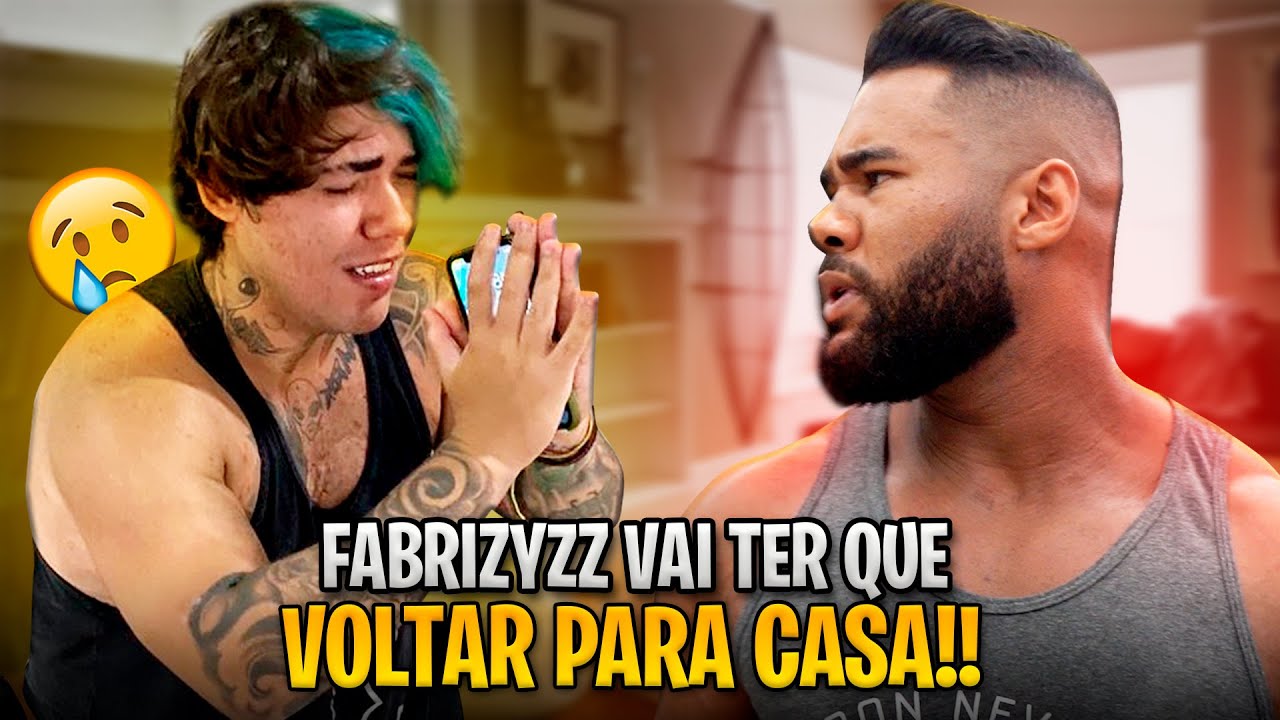 FABRIZYZZ IMPLOROU PRA FICAR NA CASA DO LELIS! VEJA A RESPOSTA...