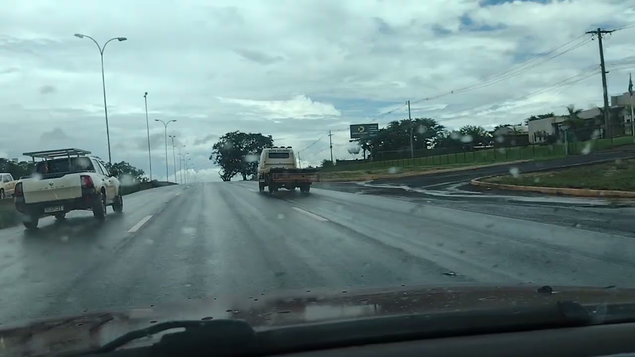 RIO VERDE GOIAS BRASIL EM DIA DE CHUVA