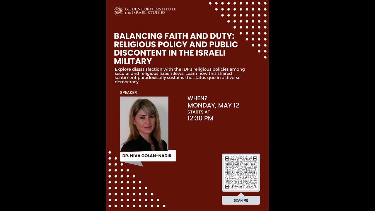 Balancing Faith and Duty: Religious Policy and Public Discontent in the Israeli Military