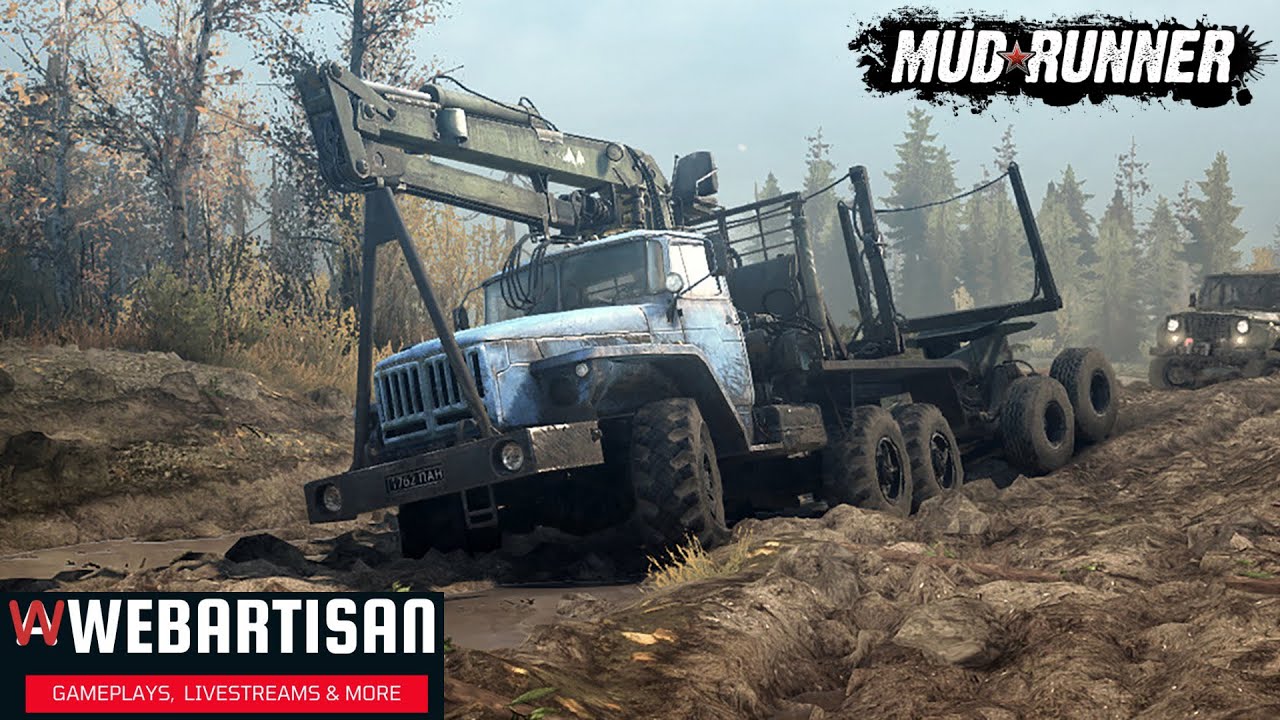 Mudrunner | Ночная ностальгия на модовой карте | Часть вторая
