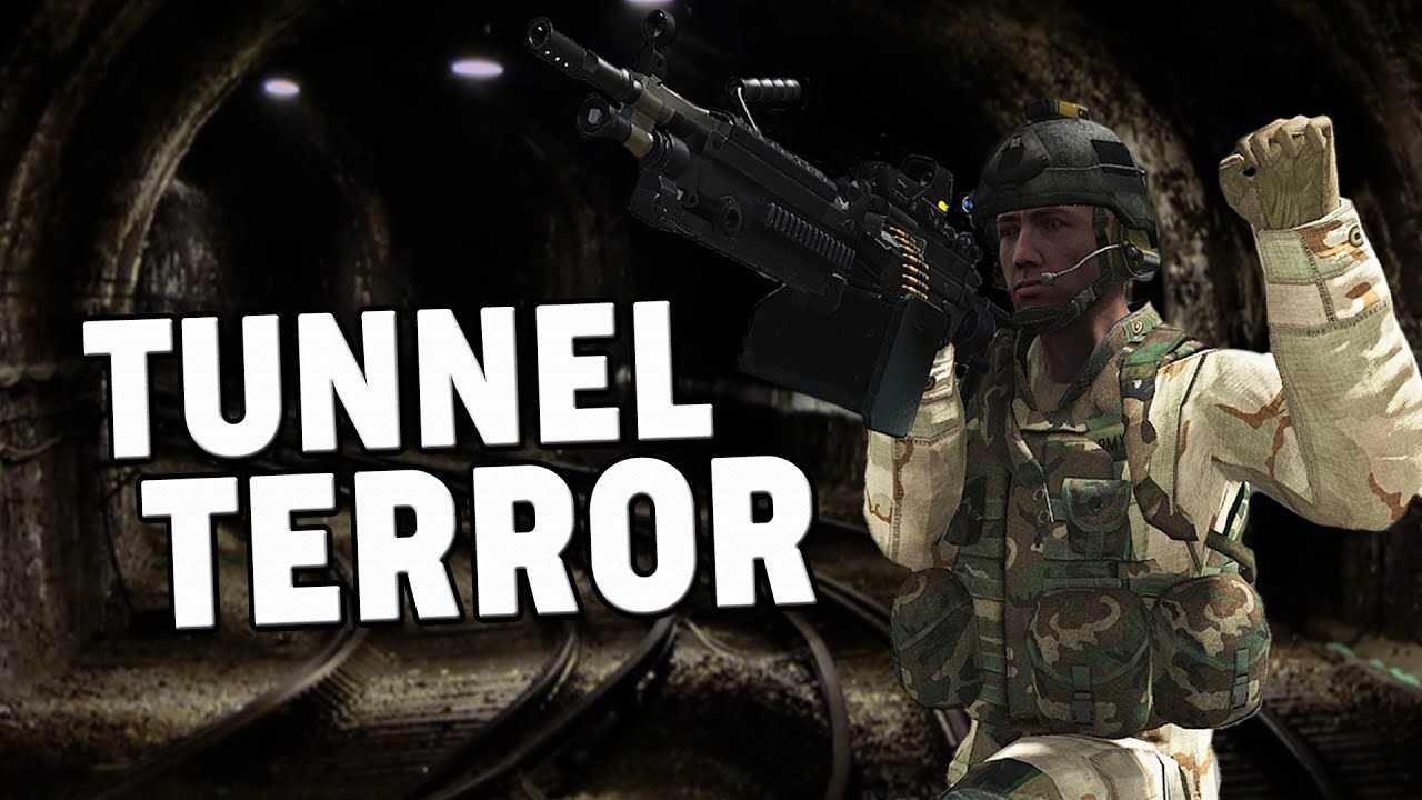 1.5 MILE LONG DARK TUNNEL  | ArmA 3