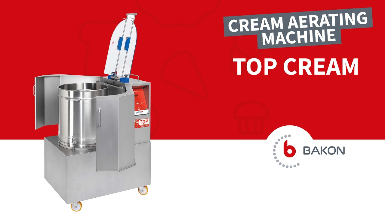 Top Cream -  cream aerating machine | Bakon Food Equipment