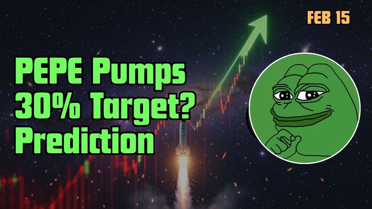 Pepe Coin Pumps 30%, Next Targets? Pepe Coin Price Prediction | PEPE USD | Feb 15, 2026