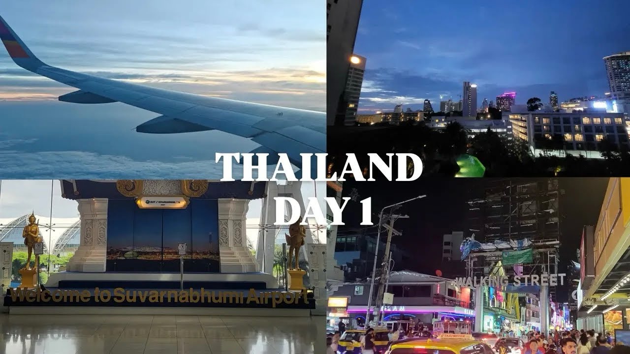 My 1st International trip to “ Thailand 🇨🇷“ | Day 1 |