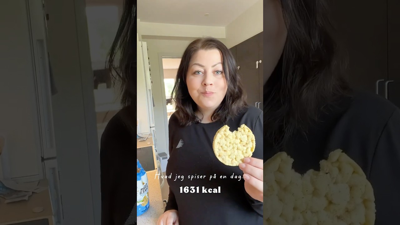 Hvad jeg spiser p&aring; en dag til 1631 kcal