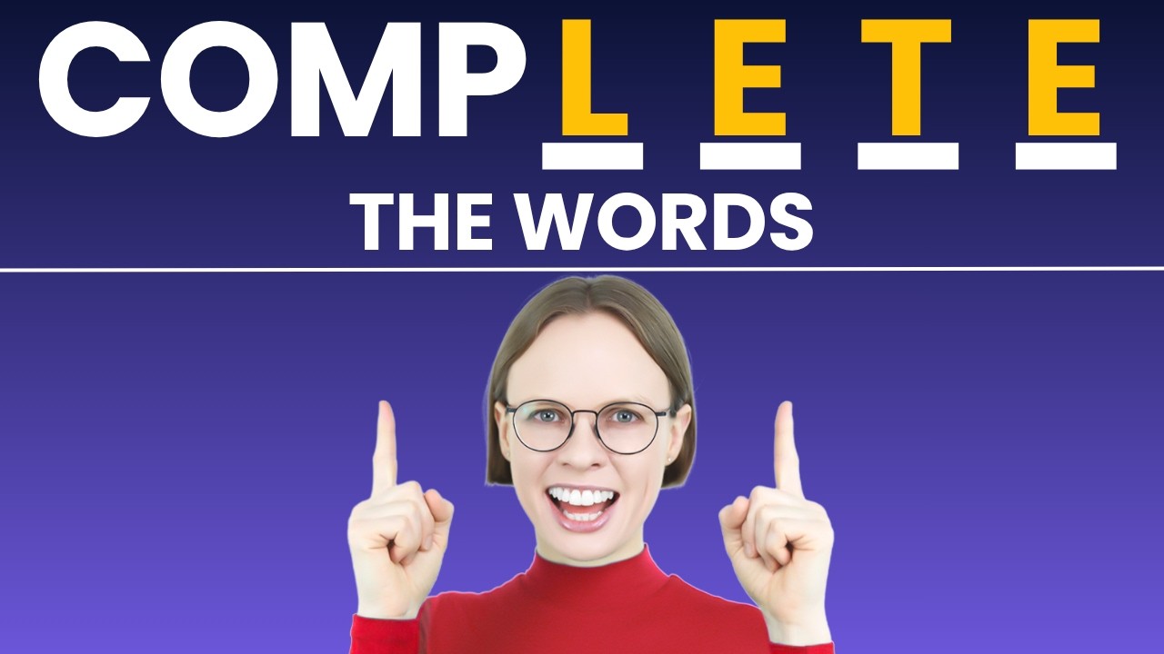 Заполните пропуски в словах на экзамене TOEFL 2026 — советы, приемы и примеры.