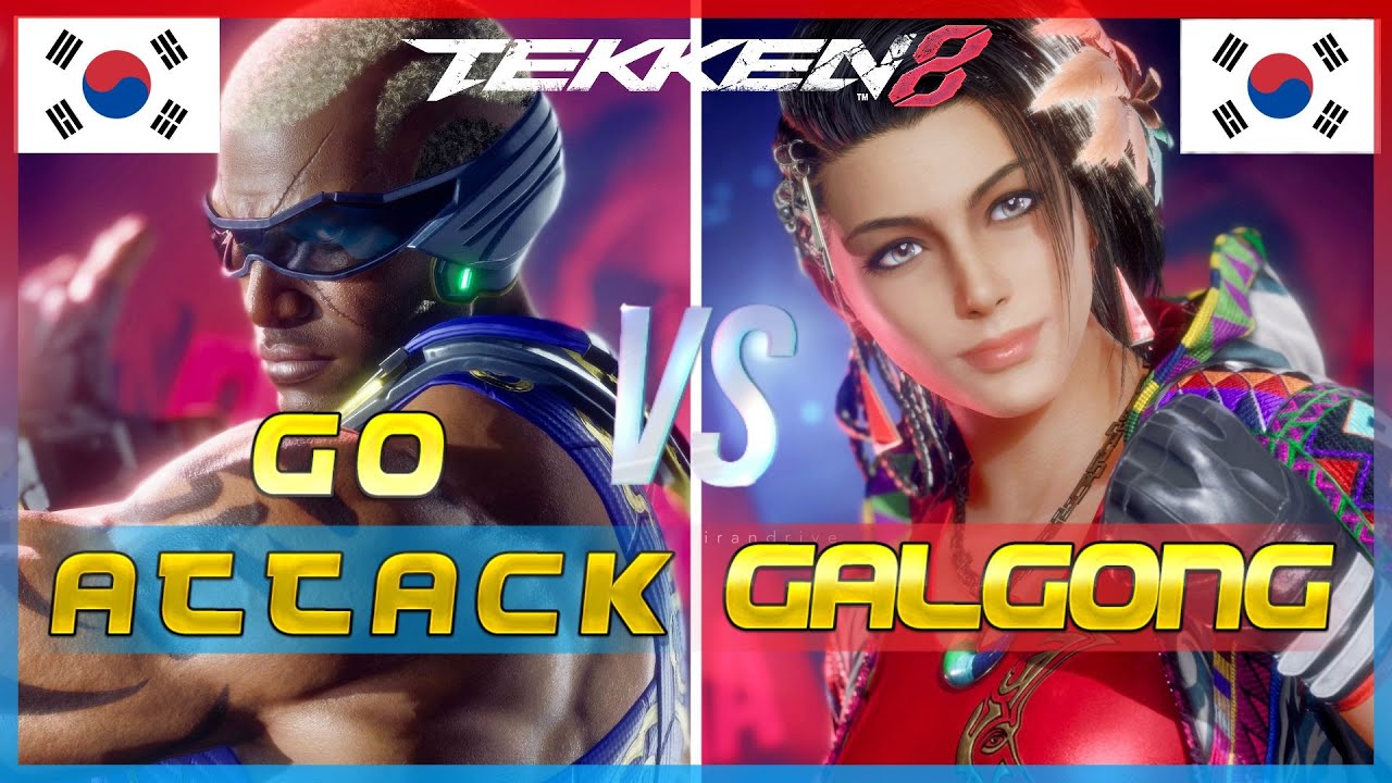 Tekken 8 - New Patch 1.05 | Go Attack (Raven) Vs Galgonge (Azucena) - Ranked Matches