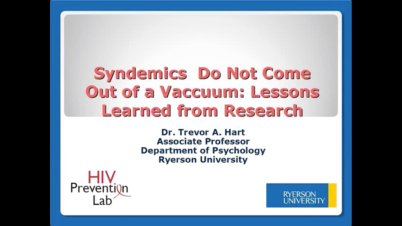 Syndemics Do Not Come Out of a Vacuum: Lessons Learned from Researched from research
