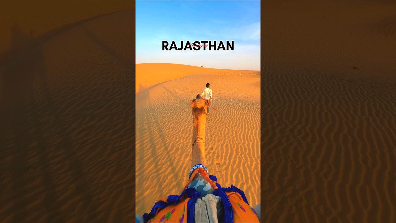 🐪 Camel Ride | Thar Desert Beauty in 4K