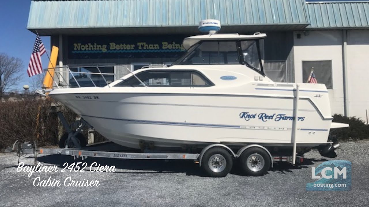 Bayliner 2452 Ciera Express Cabin Cruiser — Продано
