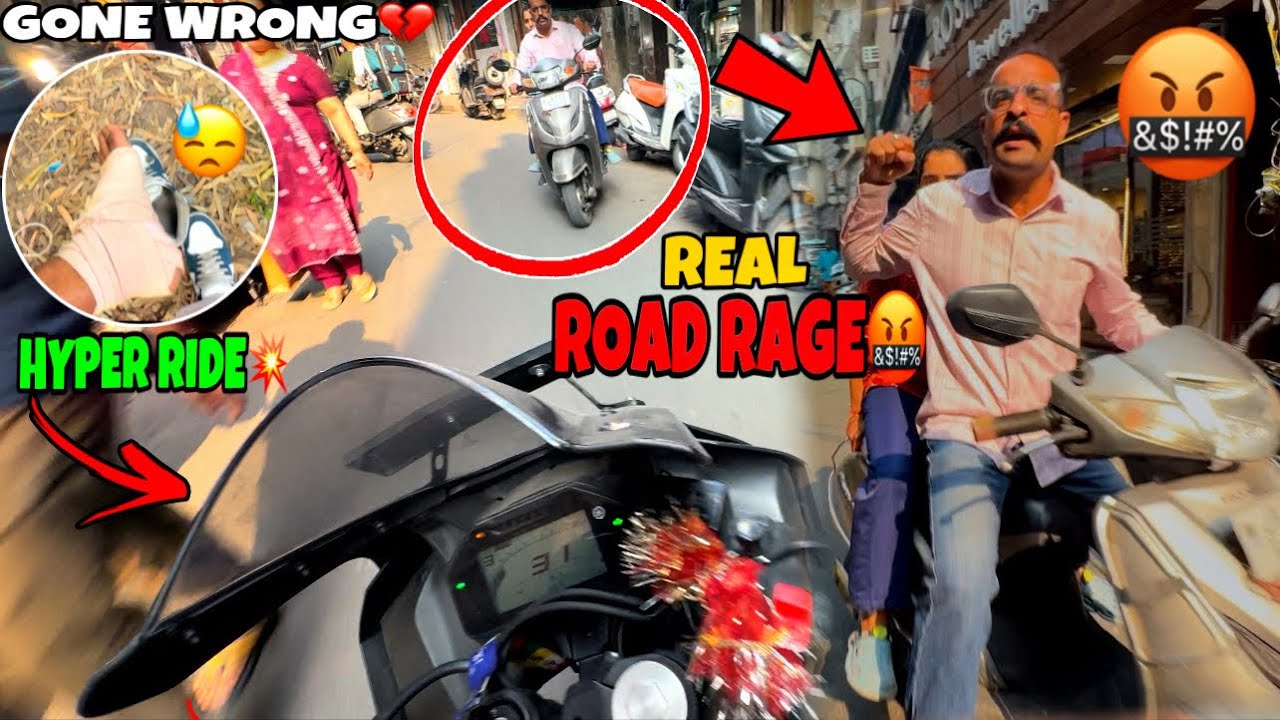R15v4 Hyper Ride☠️GONE WRONG💔||Road Rage Hogyi🤬 @samstuntz1987