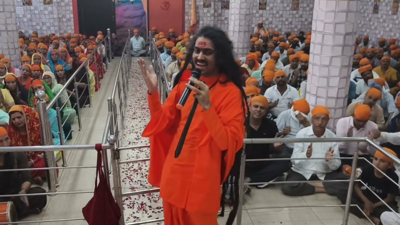 सुन्दर सत्संग श्री गुरु महाराज जी के मुखारविंद से (आश्रम लिदकोट जिला ऊना)