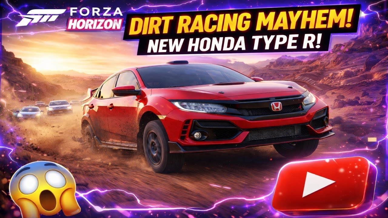 Can the Honda Civic Type R Survive Dirt Racing? | FH4