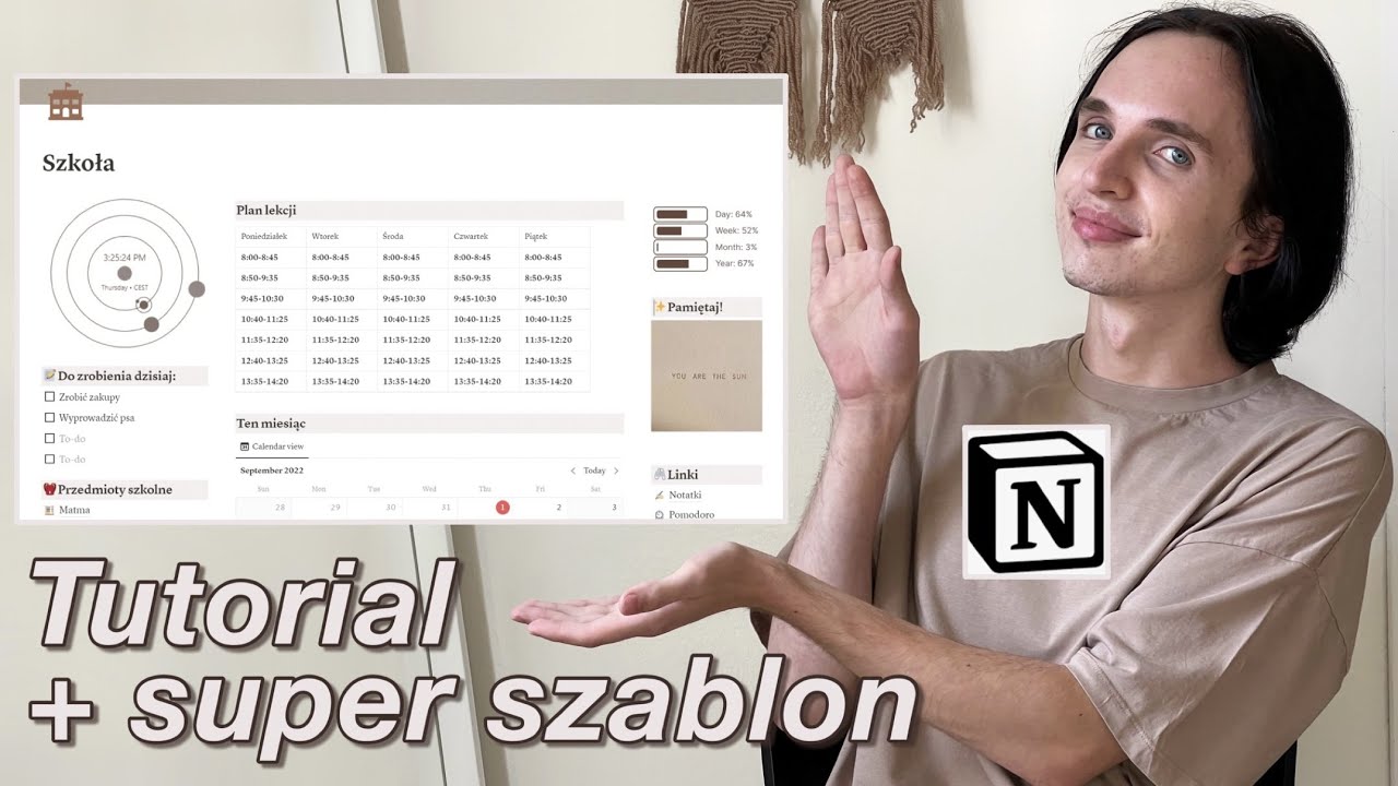 Jak PLANOWAĆ SZKOŁĘ i ROBIĆ NOTATKI w NOTION? 🗓 Tutorial + szablon | foundoblivion