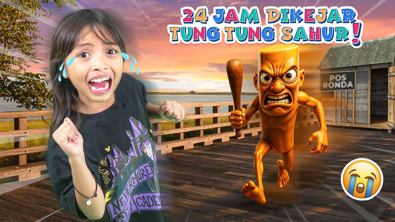 WAK PUTIH LEIKA MENOLONG TOMPEL DARI ANOMALI TUNG TUNG SAHUR DI DUNIA NYATA 😱