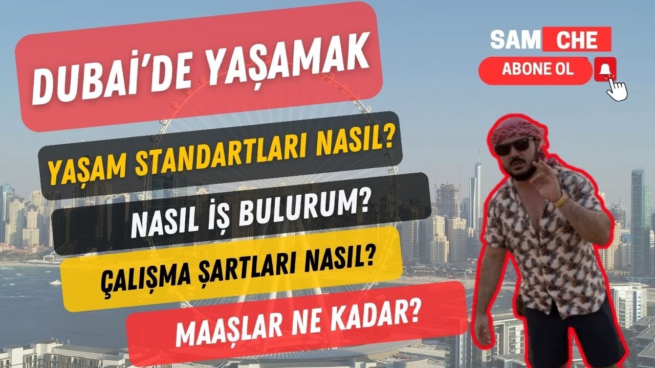 Dubai’de İş Bulma Rehberi: Sektör Maaşları ve Çalışma Şartları