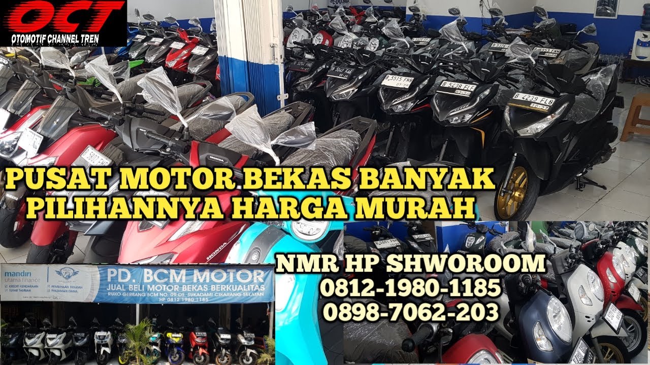 UPDATE HARGA MOTOR BEKAS STOK TERBARU CIKARANG BEKASI | HARGA VARIO BEKAS BEAT BEKAS REVIEW