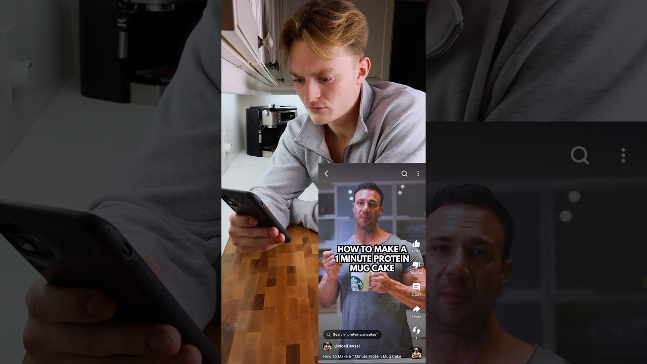 1 Minute Protein Mug Cake 