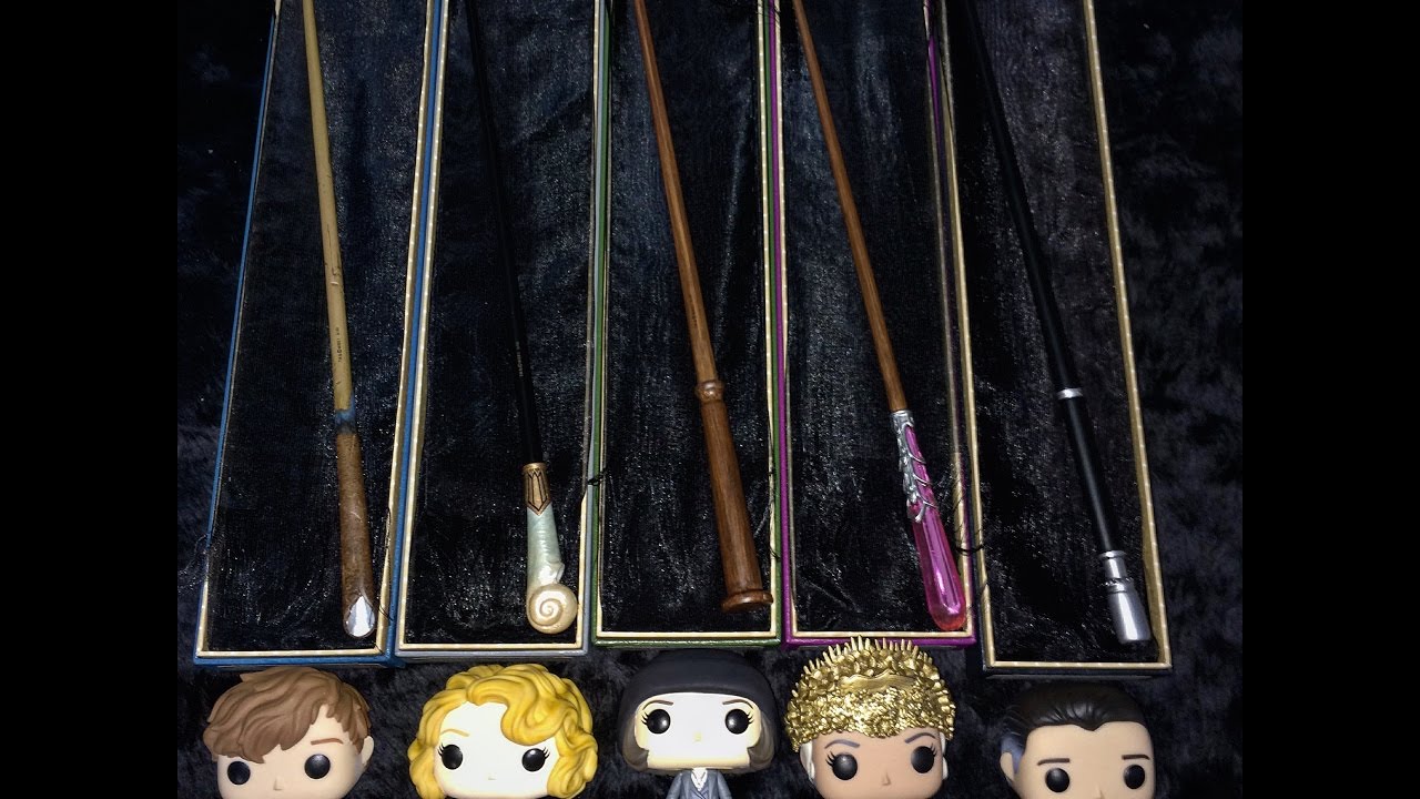 Review coleccion  Varitas Animales Fantasticos y Donde Encontrarlos - Harry Potter