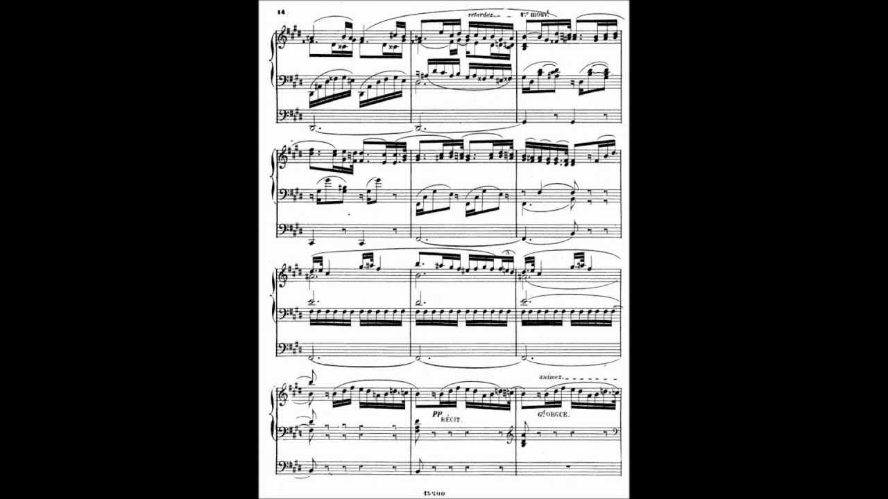 Lef&eacute;bure-W&eacute;ly: &Eacute;l&eacute;vation ou communion in E Major
